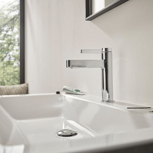 HANSGROHE FINORIS umývadlová stojanková batéria, EcoSmart, pre jednu vodu, chróm 76013000 Obrázek - fotka
