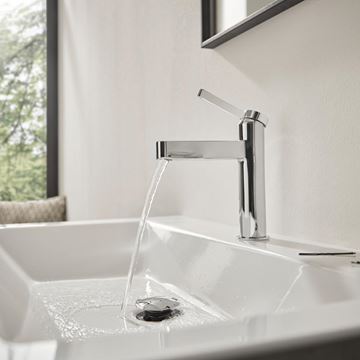 HANSGROHE FINORIS umývadlová stojanková batéria, EcoSmart, pre jednu vodu, chróm 76013000 Obrázek - fotka