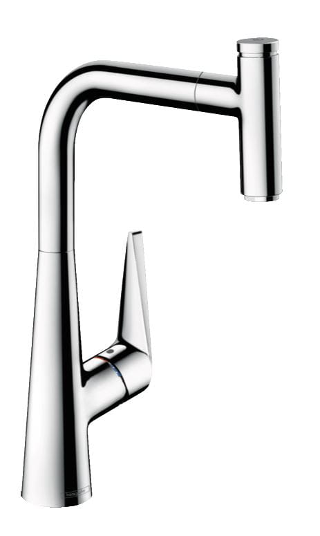 HANSGROHE TALIS SELECT M51 drezová batéria, s vyťahovacou sprškou, chróm