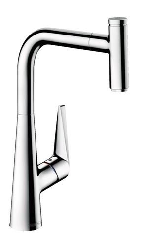 HANSGROHE TALIS SELECT M51 drezová batéria, s vyťahovacou sprškou, chróm 72826000 Obrázek - Hlavní obrázek