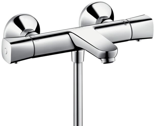 HANSGROHE ECOSTAT vaňová nástenná termostatická batéria, s prepínačom, chróm 13123000 Obrázek - Hlavní obrázek