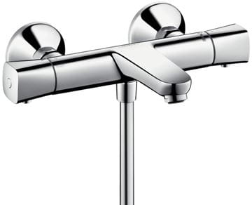 HANSGROHE ECOSTAT vaňová nástenná termostatická batéria, s prepínačom, chróm
