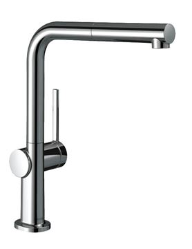 HANSGROHE TALIS M54 drezová batéria, s vyťahovacou koncovkou, EcoSmart, chróm