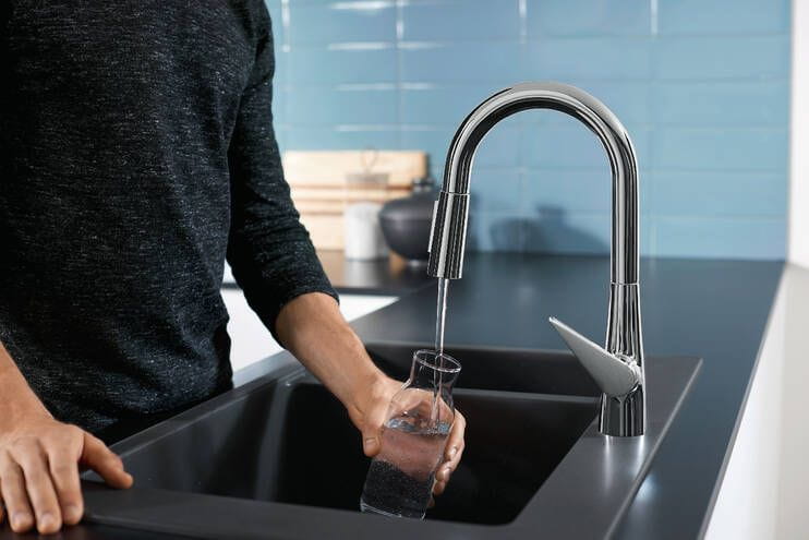 HANSGROHE TALIS M51 drezová batéria, s vyťahovacou sprškou, sBox, chróm 73850000 Obrázek - fotka