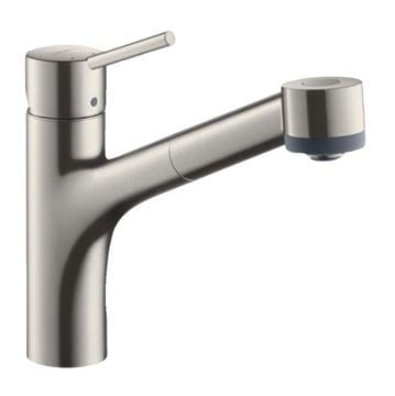 HANSGROHE TALIS M52 drezová batéria, s vyťahovacou sprškou, sBox, nerez