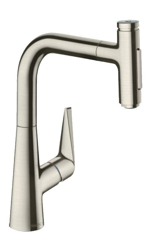HANSGROHE TALIS SELECT M51 drezová batéria, s vyťahovacou sprškou, sBox, nerez