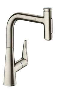 HANSGROHE TALIS SELECT M51 drezová batéria, s vyťahovacou sprškou, sBox, nerez