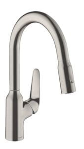 HANSGROHE FOCUS M42 drezová batéria, s vyťahovacou sprškou, chróm