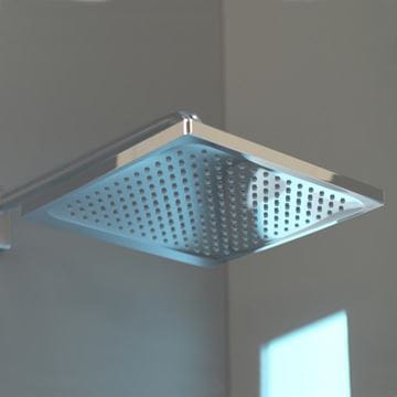 HANSGROHE CROMETTA E 240 1JET horná sprcha 240x240 mm, nízkotlaková, chróm 26722000 Obrázek - fotka