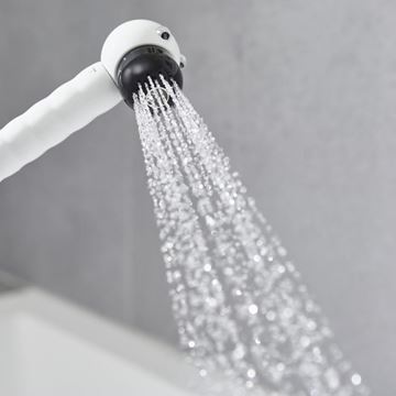 HANSGROHE JOCOLINO 2JET ručná sprcha 27 mm, 2 prúdy, motív zebra, biela/čierna 28787640 Obrázek - fotka