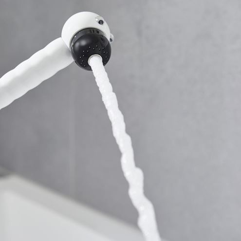 HANSGROHE JOCOLINO 2JET ručná sprcha 27 mm, 2 prúdy, motív zebra, biela/čierna 28787640 Obrázek - fotka