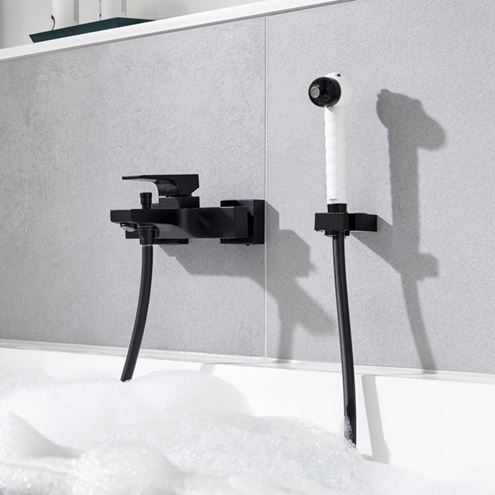 HANSGROHE JOCOLINO 2JET ručná sprcha 27 mm, 2 prúdy, motív zebra, biela/čierna 28787640 Obrázek - fotka