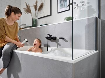 HANSGROHE JOCOLINO 2JET ručná sprcha 27 mm, 2 prúdy, motív zebra, biela/čierna 28787640 Obrázek - fotka