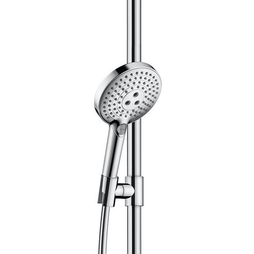 HANSGROHE RAINDANCE SELECT S 120 3JET sprchová súprava 4-dielna, ručná sprcha pr. 125 mm, 3 prúdy, tyč, hadica, polička, chróm 26324000 Obrázek - fotka