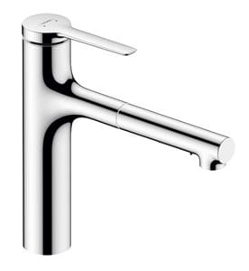 HANSGROHE ZESIS M33 drezová batéria, s vyťahovacou sprškou, chróm