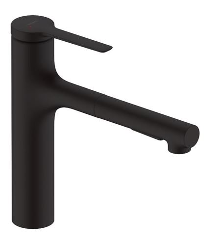 HANSGROHE ZESIS M33 drezová batéria, s vyťahovacou sprškou, matná čierna 74801670 Obrázek - Hlavní obrázek
