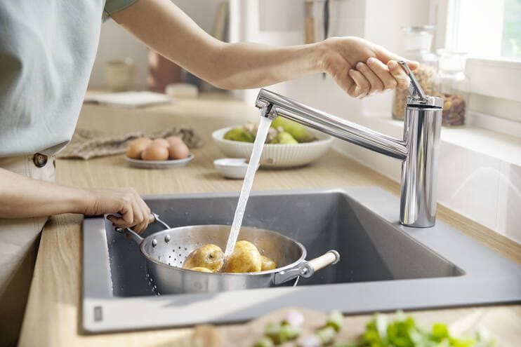 HANSGROHE ZESIS M33 drezová batéria, pre beztlakové ohrievače vody, 1jet, chróm 74806000 Obrázek - fotka