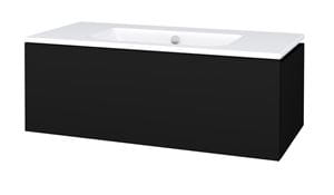 CONCEPT MODULAR skrinka pod umývadlo 99,8x49,5x33,2 cm, 1 zásuvka, Push-open, graphite