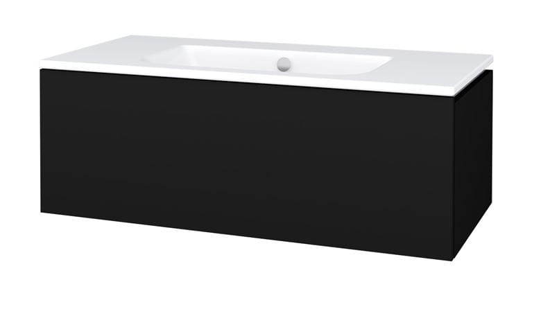 CONCEPT MODULAR skrinka pod umývadlo 99,8x49,5x33,2 cm, 1 zásuvka, Push-open, graphite 807801 Obrázek - Hlavní obrázek