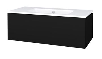 CONCEPT MODULAR skrinka pod umývadlo 99,8x49,5x33,2 cm, 1 zásuvka, Push-open, graphite