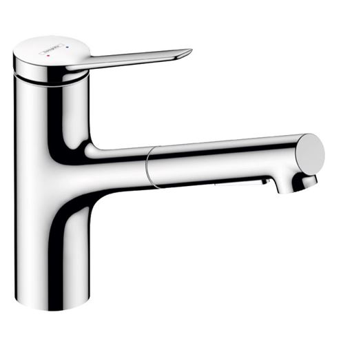 HANSGROHE ZESIS M33 drezová batéria, s vyťahovacou sprškou, EcoSmart, chróm 74810000 Obrázek - Hlavní obrázek