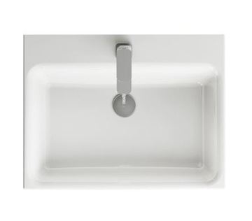 RAVAK COMFORT 600 umývadlo 60 cm, s otvorom pre batériu, bez prepadu XJX01260001 Obrázek - fotka