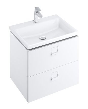RAVAK COMFORT 600 umývadlo 60 cm, s otvorom pre batériu, bez prepadu XJX01260001 Obrázek - fotka