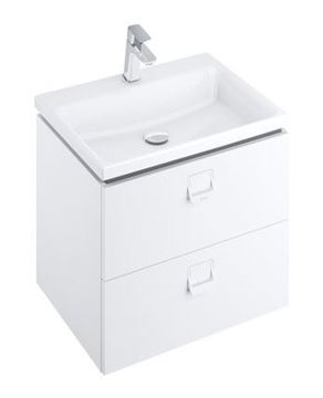 RAVAK COMFORT 600 umývadlo 60 cm, s otvorom pre batériu, bez prepadu XJX01260001 Obrázek - fotka