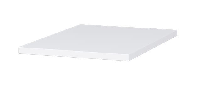 CONCEPT MODULAR doska s presahom 31,8x47,5x1,8 cm, lesklá biela 807542 Obrázek - Hlavní obrázek