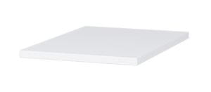CONCEPT MODULAR doska s presahom 31,8x47,5x1,8 cm, lesklá biela