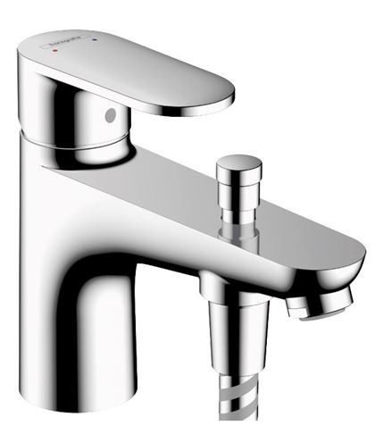 HANSGROHE VERNIS BLEND vaňová batéria 140mm, stojanková, páková, na okraj vane, s prepínačom, chróm 71444000 Obrázek - Hlavní obrázek