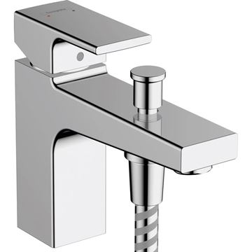 HANSGROHE VERNIS SHAPE vaňová batéria 154mm, stojanková, páková, na okraj vane, s prepínačom, chróm
