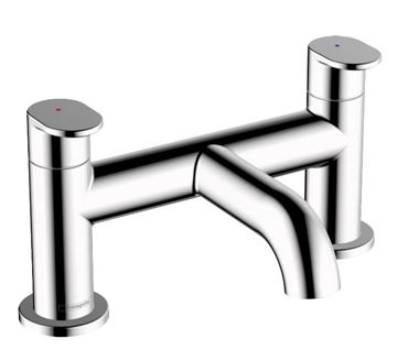 HANSGROHE VERNIS BLEND batéria na okraj vane, 2-otvorová, chróm
