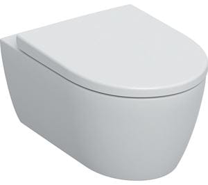 GEBERIT ICON závesné WC, so SoftClose sedátkom, Rimfree splachovanie, alpská biela