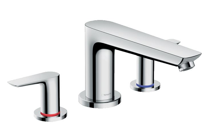HANSGROHE TALIS E batéria na okraj vane, 3-otvorová, chróm 71747000 Obrázek - Hlavní obrázek