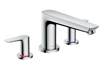 HANSGROHE TALIS E batéria na okraj vane, 3-otvorová, chróm