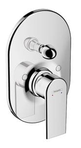HANSGROHE VERNIS SHAPE vaňová/sprchová batéria 200mm, podomietková, páková, vrchný diel, chróm