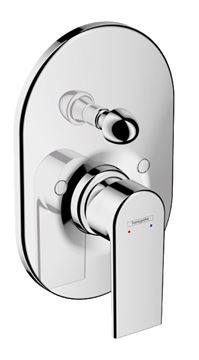 HANSGROHE VERNIS SHAPE vaňová podomietková batéria, s prepínačom, chróm