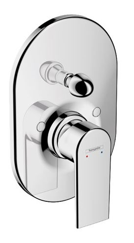 HANSGROHE VERNIS SHAPE vaňová/sprchová batéria 200mm, podomietková, páková, vrchný diel, chróm 71458000 Obrázek - Hlavní obrázek