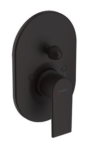 HANSGROHE VERNIS SHAPE vaňová/sprchová batéria 200mm, podomietková, páková, vrchný diel, matná čierna 71458670 Obrázek - Hlavní obrázek