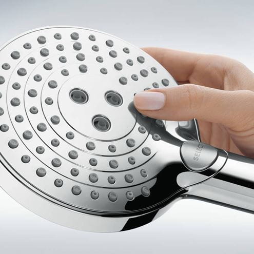 HANSGROHE RAINDANCE SELECT S 120 3JET sprchová súprava 3-dielna, ručná sprcha pr. 125 mm, 3 prúdy, hadica, držiak, biela/chróm 26721400 Obrázek - fotka