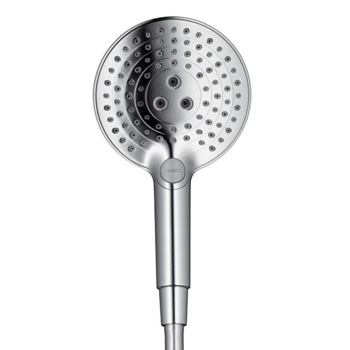 HANSGROHE RAINDANCE SELECT S 120 3JET sprchová súprava 3-dielna, ručná sprcha pr. 125 mm, 3 prúdy, hadica, držiak, chróm 26701000 Obrázek - fotka