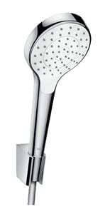 HANSGROHE CROMA SELECT S ručná sprcha 110mm, 1jet, s držiakom a hadicou, biela/chróm
