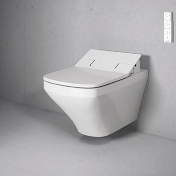 DURAVIT SENSOWASH SLIM závesné WC, s bidetovým sedátkom, SoftClose, Rimless 631001002004300 Obrázek - fotka