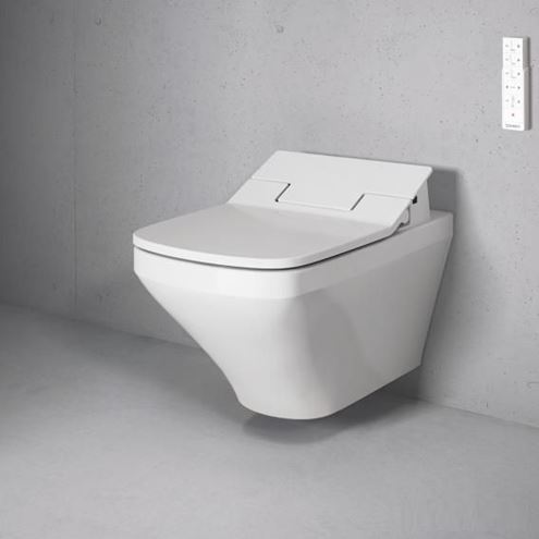 DURAVIT SENSOWASH SLIM závesné WC, s bidetovým sedátkom, SoftClose, Rimless 631001002004300 Obrázek - fotka