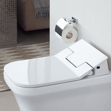 DURAVIT SENSOWASH SLIM závesné WC, s bidetovým sedátkom, SoftClose, Rimless 631001002004300 Obrázek - fotka