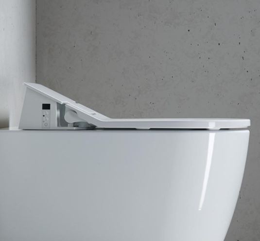DURAVIT SENSOWASH SLIM závesné WC, s bidetovým sedátkom, SoftClose, Rimless 631000002004300 Obrázek - fotka