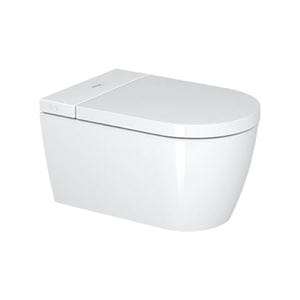 DURAVIT SENSOWASH STARCK F LITE závesné WC compact, s bidetovým SoftClose sedadlom, Rimless splachovanie, HygieneGlaze