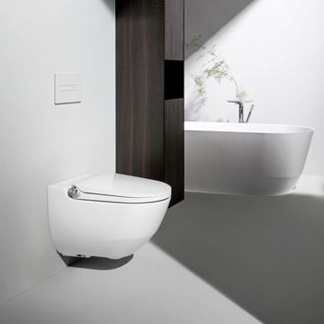 LAUFEN CLEANET RIVA závesné WC s bidetovým sedátkom, Rimless, LCC H8206914000001 Obrázek - fotka
