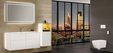 VILLEROY & BOCH VICLEAN sprchovacie WC s bidetovým sedátkom, SoftClosing, DirectFlush, CeramicPlus, alpská biela V0E100R1 Obrázek - fotka